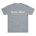 Horse Show in Heather Gray
