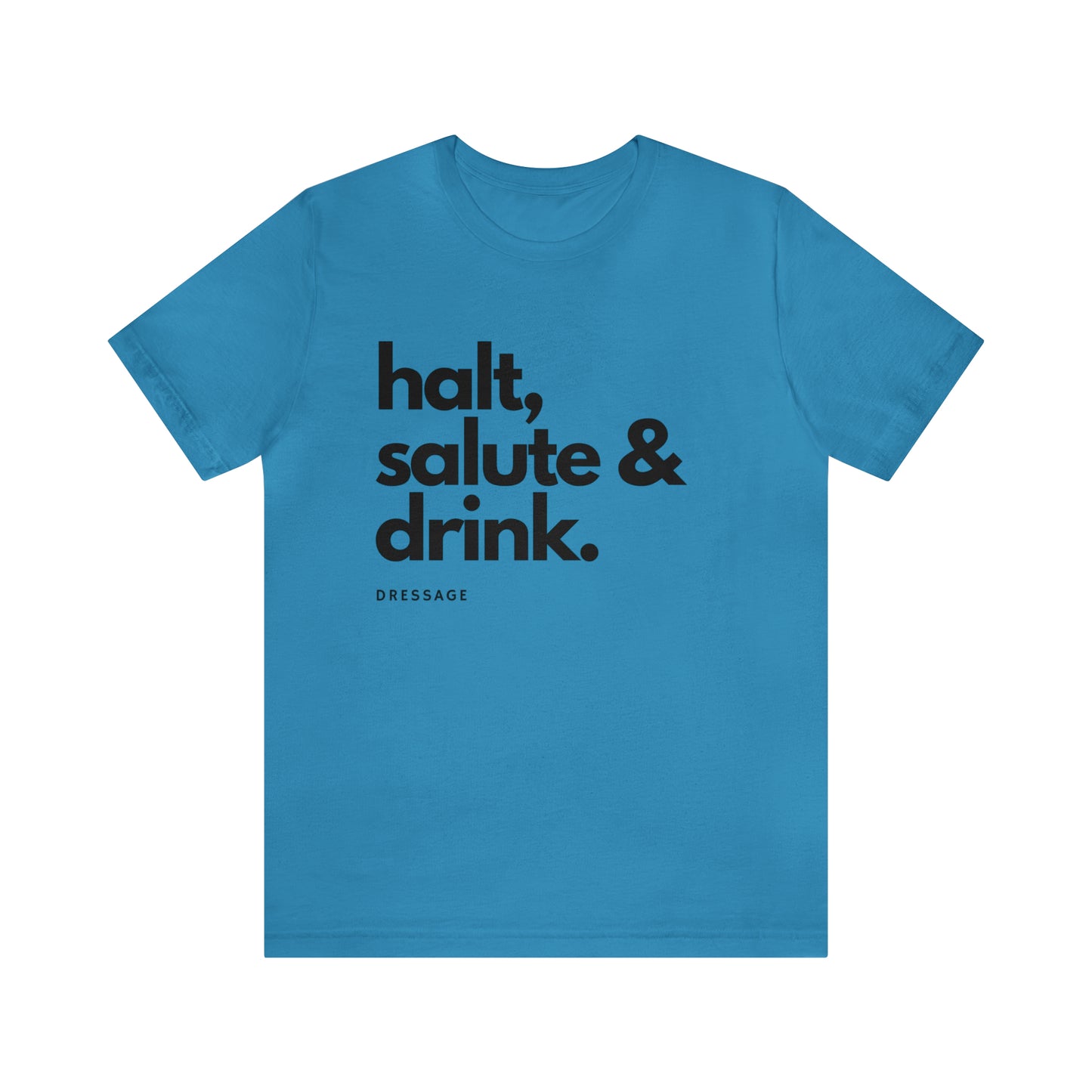 Halt Salute Drink in Blue