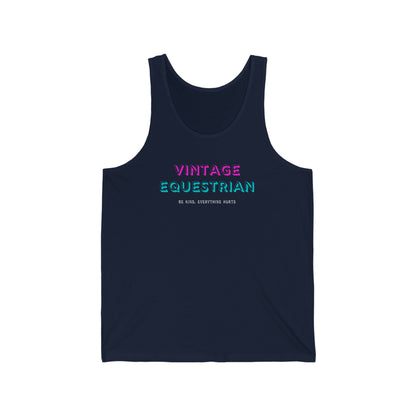 Vintage Equestrian Jersey Tank