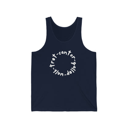 Walk Trot Canter Gallop Jersey Tank